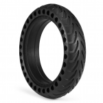 Tahked rehvid 8,5 tolli elektriliste t&otilde;ukerataste asendusrehv Xiaomi M365 plahvatuskindlale esi- v&otilde;i tagumisele k&auml;rgstruktuuriga rehvile must