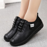 Hingavast nahast tasapinnalised jalan&otilde;ud Naiste tossud Tenis Feminino Nurse Peas Flats kingad 35&ndash;42 naiste kingad 41 must