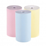 V&auml;rviline termopaberirull 57*30 mm arve kviitungi fotopaber l&auml;bipaistev printimine PeriPage A6 tasku jaoks 3 Rolls mitmev&auml;rviline