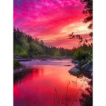 T&auml;ielik meisterdamise teemantmaalimise kodukaunistus ilma raamita 15x20CM