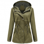 Naiste veekindel jope Trench-mantel matkamiseks &otilde;ues tuulejakk Kerge klassikaline kapuutsiga tuulekindel kerge vihmakindel mantel &otilde;huke &uuml;ler&otilde;ivad vihmariided 3XL