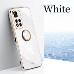 Luksuslik plaadistusr&otilde;nga hoidik, pehme silikoonist &uuml;mbris Xiaomi Redmi Note 11 Pro 10 10T 10S 9S 9 8 7 9T 9A Poco M3 X3 NFC F3 GT objektiivi kaitsealuse kate jaoks Redmi 9T