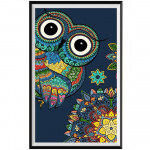 5D Teemantmaal DIY Metsloomad T&auml;ielik Teemant K&auml;sitsi Valmistatud Teemanttikand Mosaiikmuster Kodu Elutoa Kaunistus Kingitus 20X30cm