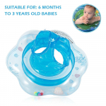 Beebidele lastele T&auml;ispuhutav ujuv ujumisr&otilde;ngas istmeabi basseini vesi ujumistrenaž&ouml;&ouml;ri m&auml;nguasjad sinine