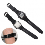 Sileda pinnaga kellarihm, vahetatav suurep&auml;rane silikoonist k&auml;ekella rihm Casio W-96H jaoks