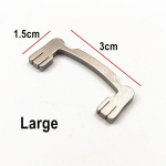Hammaste poleerimisriba hoidik metallist madala krooniga vaiguga poleerimisribade valgendamiseks hambaravit&ouml;&ouml;riist, autoklaavitav 1 piece Large