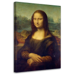 Feeby l&otilde;uenditr&uuml;kk, Mona lisa - da vinci reproduktsioon 40x60 pruun