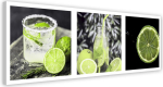 L&otilde;uendiprint Lime Drink Panorama 90x30 roheline