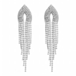 Naiste temperamendiga pika tutiga t&auml;iskristallk&otilde;rvar&otilde;ngad, lihtsad mitmek&uuml;lgsed liialdatud esmaklassilised v&auml;ikesed k&otilde;rvar&otilde;ngad OneSize kuld