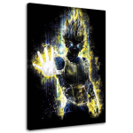L&otilde;uendiprint Anime Dragonball Vegeta 40x60 mitmev&auml;rviline