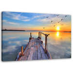 L&otilde;uenditr&uuml;kk Sunset Footbridge 60x40 sinine