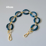 Uue moe naise k&auml;ekottide aksessuaaride ketid eemaldatavad valge punase kotirihmaga naiste kuldsed &otilde;lavaigust telefoni&uuml;mbriste kettid 43CM sinine