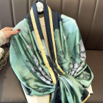 180*90cm Br&auml;ndi suvine naiste sall Moodne kvaliteet pehme siidist sallid naiste sallid Foulard rannakatted m&auml;hised siidist bandaan 90-180cm