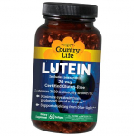 Luteiin ja zeaksantiin, luteiin 20, Country Life 60 geelikapslit (72124009) 60softgels