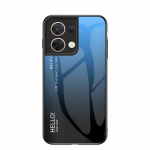 Reno8 Pro Case Gradient karastatud klaasist kate OPPO Reno 7 8 Pro 7Z 8Z Reno7Z Reno8Z Reno7 Lite p&otilde;rutuskindlate telefoni&uuml;mbriste jaoks Reno 8 (5G) must