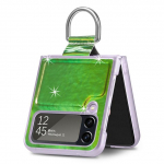 Kukkumiskaitse t&auml;pne v&auml;ljal&otilde;ikega paigaldatud &uuml;mbris Samsung Galaxy Z Flip4 5g Flip 4 Flip3 Flip 3 s&otilde;rmer&otilde;nga &uuml;mbristele Samsung Flip4 jaoks for Samsung Z Flip 4 hall v&auml;rv