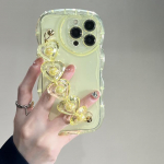 3D Love Heart randme laineline l&auml;bipaistev telefoni&uuml;mbris iPhone 12 13 Pro Max 11 X Xr Xs Max pehmest silikoonist l&auml;bipaistvast p&otilde;rutuskindlast &uuml;mbrisest For iPhone XR