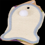 Riputav sisal lemmikloomakassi kraapimislaud Kassi k&uuml;&uuml;niste lihvimine Meelelahutus Kassi kraapimisalus Kassim&auml;nguasjad Rippseinale Lemmikloomatarbed Fish-type green (42*20)