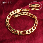 925 h&otilde;bedast 18k kullast k&uuml;lgkettk&auml;ev&otilde;ru 20cm