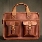 Ehtsast nahast vintage meeste portfell Mehe k&auml;ekott &Otilde;lakott Lehmanahast pruun &auml;rimood S&uuml;learvuti kott Arvuti vahekiht