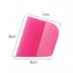 Auto kaabits Pehme kummist kaabitsa toon t&ouml;&ouml;riist Klaas Vesi Autokile tarvikud Kaardikakna kaabitsa kleebis klaasipuhasti 6.5cmx7.5cm