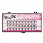 Mood 60 tk Paks looduslik &otilde;hk kunstripsmed Professionaalne meik Individuaalne kobarripsmed Pookimine kunstripsmed Ripsmepikendused 15mm