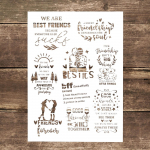 A4-suuruses dekoratiivsed korduvkasutatavad s&otilde;prus&scaron;abloonide &scaron;abloonide maalimis&scaron;abloonid isetegemiseks k&auml;sit&ouml;&ouml;ks Scrabooking maalimiseks puidule, l&otilde;uendile, p&otilde;randale, seinale ja plaatidele