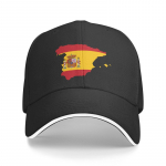 Mood Hispaania Vapp Unisex naiste pesapallim&uuml;ts Kohandatud reguleeritav T&auml;iskasvanute Hispaania lipp Kaart Isam&uuml;ts Kevad Baseball Cap