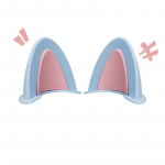 2tk Kassi k&otilde;rvad Stiilis kinnitused Kiivri kaunistustarvikud Isekleepuv universaalne kiivri katte kleebis mootorratta t&otilde;ukerattale roosa/sinine