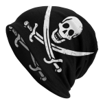 Jolly Roger Skull And Cross Bones Bonnet Homme Cool Knit Skullies Beanies M&uuml;ts Naiste Unisex S&uuml;gis Talv Soe Slouchy Beanie M&uuml;tsid Skullies Beanie Hat