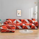 Prinditud nurgadiivanikatted elutuppa elastne spandex diivanikate, veniv kattekiht, L-kujuline diivan, vaja osta 2tk diivanikatet Large(190-230cm)1pc