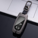 Metallist auto kaugjuhtimispuldi v&otilde;tme&uuml;mbrise kate t&auml;ielik kaitse Jeep Wrangler JL TJ Gladiator JT 2018 2019 2021 jaoks Jeep Grand Cherokee Renegade kompassile A Style must