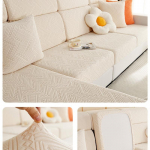 Four Seasons universaalne diivanikate k&otilde;ikeh&otilde;lmav universaalne kate 2023 uut t&uuml;&uuml;pi diivanipadi, libisemiskindel T&auml;iskattega kangast diivanikate S