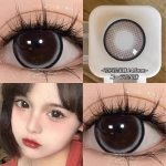 M&uuml;opia kontaktl&auml;&auml;tsed 2 tk pehmev&auml;rvilised kontaktl&auml;&auml;tsed aastaseks kasutamiseks looduslikud kontaktl&auml;&auml;tsed 0,00&ndash;8,00 nuku silmadega 14,5 mm 0