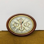 Messing, puit Seinakell Maailmakell Seinakaunistus Nautical Gift Kodukaunistus K&auml;sitsi valmistatud kingitus 39,4 cm 39.4 cm