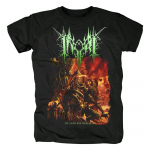 Harajuku Fashion Inferi American Melodic Death Metal Band Crewneck Cotton T-s&auml;rk Unisex suvine l&uuml;hikeste varrukatega t&auml;navar&otilde;ivaste teetopsid Unisex T-s&auml;rk L