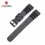 20 mm 22 mm silikoonist spordirihmaga sukeldumisrihm veekindel kellarihm kummist PVC meeste asendusk&auml;ev&otilde;ru rihm Kellatarvikud Seiko jaoks 20mm