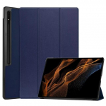 &Uuml;mbris Samsung Galaxy Tab S8 Ultra 14.6 SM-X900 S8 Plus 12.4 SM-X800 SM-X700 S8 11-tolline tahvelarvuti magnetiline kokkupandav aluse kate Tab S8 11 inch tumesinine v&auml;rv