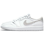 Air Jordan 1 Retro Low OG Neutral Grey 2021 Naiste tossud Valge Osakeste-hall CZ0775-100 40