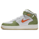 Nike Air Force 1 Mid QS &Otilde;liroheline Oranž Meeste Tossud Valge Seil T&auml;is-Oranž DQ3505-100 46 gray