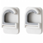 2tk mopihoidja seinakinnitusharja mopi riidepuu ilma l&ouml;&ouml;gita isekleepuv vihmavarju mopiklambri korraldaja hoiurest Vannitoa tarvikud 2pc