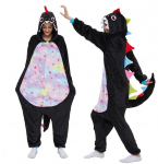 Leopard Kigurumi Onesie Lastele Loomad Magamisriided Pidžaamakomplekt Flanellist soe kapuutsiga &uuml;likond poistele t&uuml;drukutele armas peo&otilde;htu l