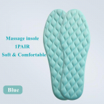 Lateksist massaažsisetallad kingadele Mugavad Hingavad Higi imavad Deodorandid L&ouml;&ouml;gi neelavad Meeste Naiste Kingapadjad NR.8 35-36 sinine