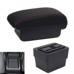 Skoda Octavia k&auml;etoe jaoks Skoda Octavia Mk3 A7 2014-2017 auto k&auml;etoe kastile. punane/must