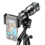 APEXEL APL-60XFR50 4K HD 60X Metallist Monokulaarteleskoop 50mm Telefotoobjektiiv Mitmekihilise Kattega koos