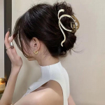 Uued klassikalised ebaregulaarsed metallist juuksek&uuml;&uuml;ned, mood Korea juukseklambrid, juukseklambrid, juuksen&otilde;elad, peojuuksed, aksessuaarid naistele, peakate, kingitus