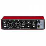 MD22 salvestav helikaart 48 V fantoomv&otilde;imsusega 24-bitine/192 KHZ USB heliliides koos loopback monitoriga kitarri salvestamiseks punane