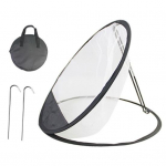 Golfim&auml;ngu harjutusv&otilde;rk t&auml;psuse ja kiikumise treener Chipping viskamispuuri matt Kaasaskantav golfiharjutusv&otilde;rk sisetingimustes v&auml;ljas golfim&auml;ngu sihtm&auml;rgi koolitus must valge v&auml;rv