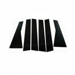 6 tk autoakna samba postid Ukse trimmikate kate l&auml;ikiv klaver must Hyundai Tucson NX4 2022 2023 v&auml;liskujunduse tarvikud