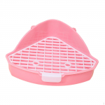 K&uuml;&uuml;liku liivakasti nurgapann 25x17x10 cm Lihtsalt puhastatav pissialus V&auml;ikeloomad roosa